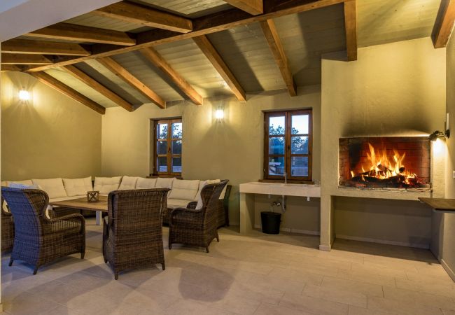 Villa in Sveti Kirin - Villa Rajana for 14 persons with kids playground & pool heating in Central Istria Villa in Sveti Kirin - Villa Rajana for 14 persons with kids playground & pool heating in Central Istria