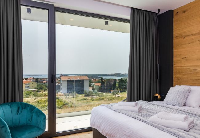 Villa in Medulin - Luxury TABOO Villa & Spa in Medulin for 8 people with heated pool / wellness & sea view  Villa in Medulin - Luxury TABOO Villa & Spa in Medulin for 8 people with heated pool / wellness & sea view