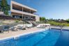 Villa in Sveta Nedelja - Luxury Villa Callista near Labin with kids playground, fitness and heated pool