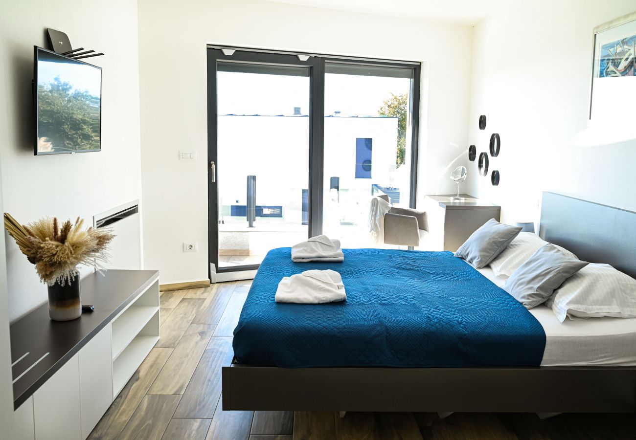 Villa in Juršici - Villa EmMa Istria in Central Istria with sea view, pool heating and underfloor heating