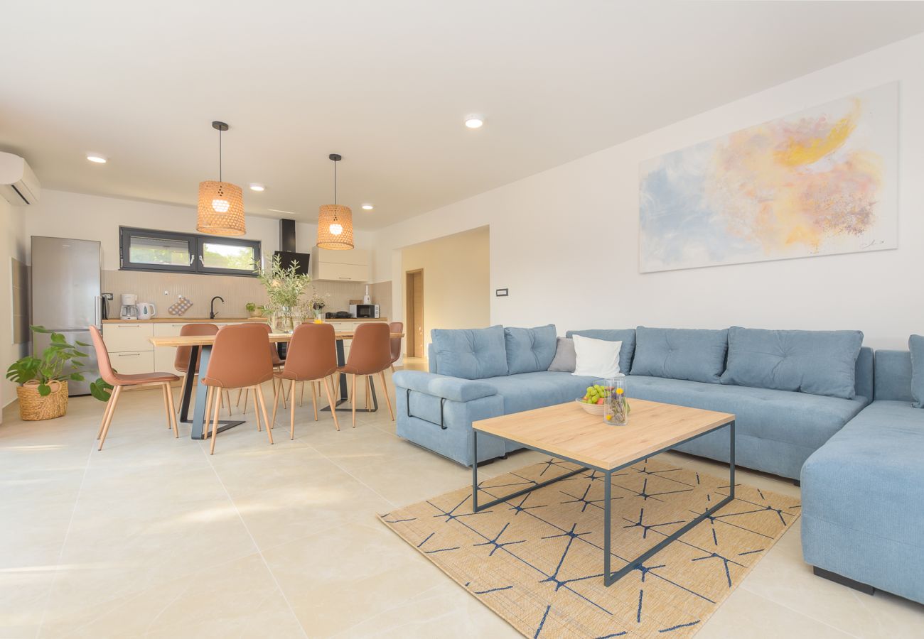 Villa in Vintijan - Villa Hana near Pula with private 32 m2 pool & only 2 km from the beach