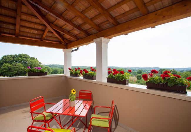 Villa in Tinjan - Villa Roza in Central Istria with whirlpool and playground for kids - pet friendly   Villa in Tinjan - Villa Roza in Central Istria with whirlpool and playground for kids - pet friendly