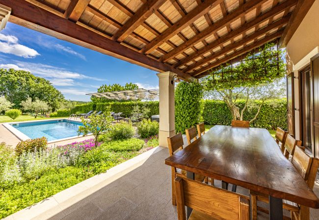 Villa in Tinjan - Villa Roza in Central Istria with whirlpool and playground for kids - pet friendly   Villa in Tinjan - Villa Roza in Central Istria with whirlpool and playground for kids - pet friendly