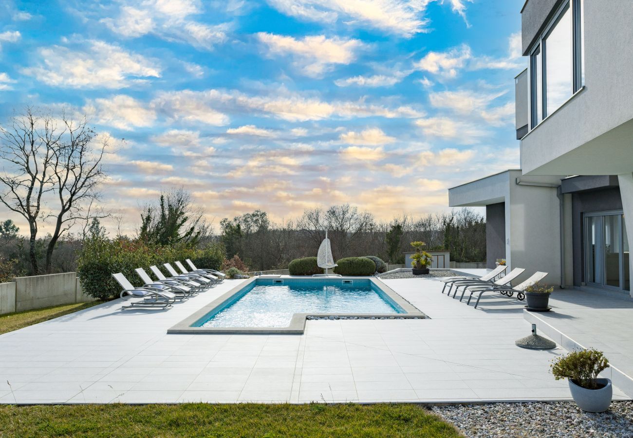Villa in Krnica - Villa Windrose for 8 persons near Pula with large garden