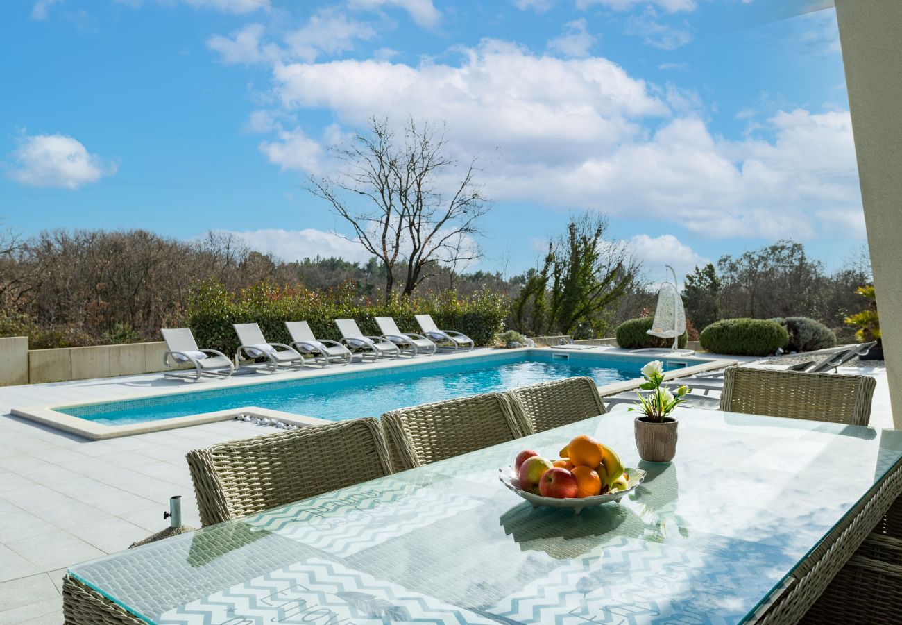Villa in Krnica - Villa Windrose for 8 persons near Pula with large garden