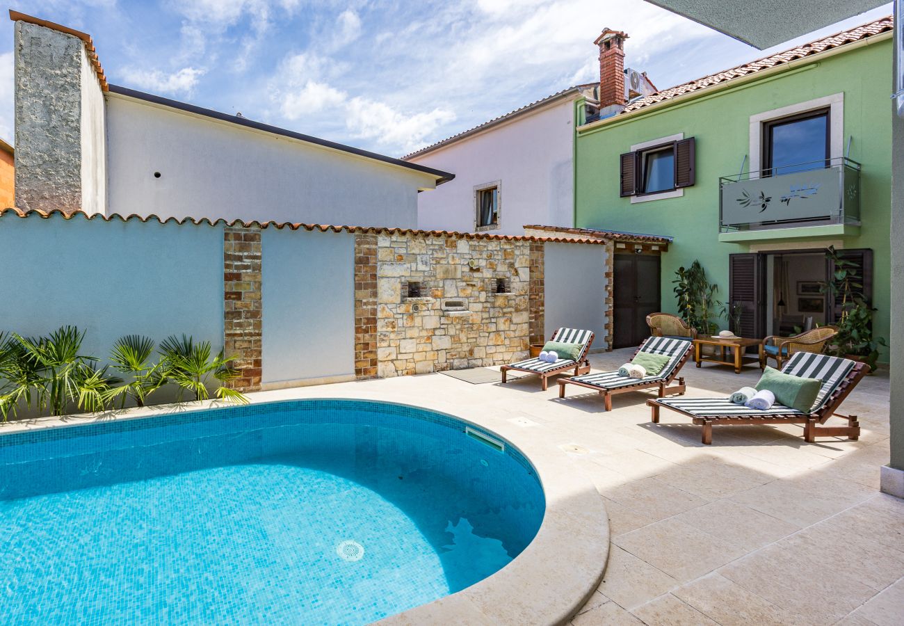 Villa in Marcana - Casa Menta near Pula for 10 persons - private villa for families & friends with wellness
