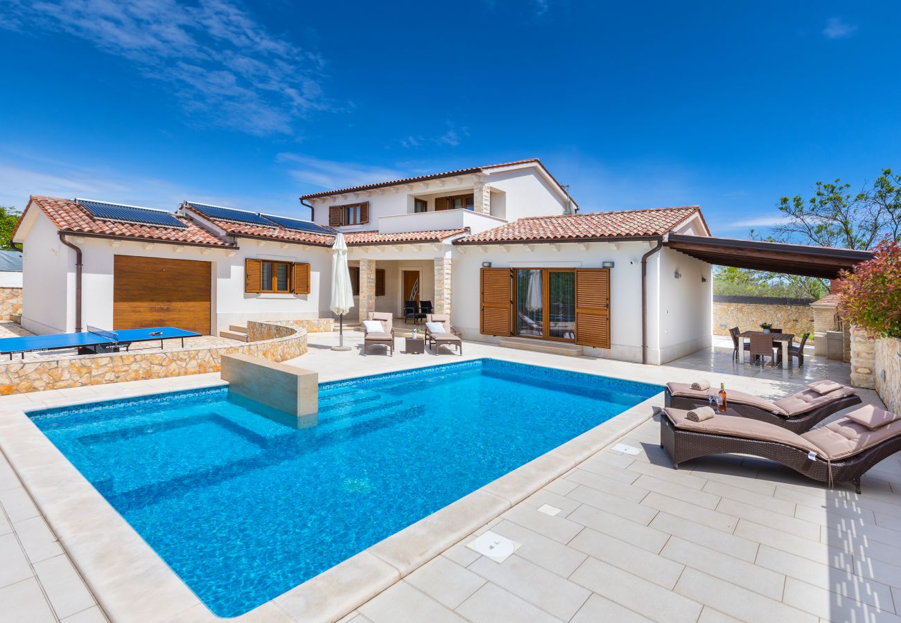 Villa in Sveti Kirin - Villa Tea in Central Istria with private pool for 10 persons 