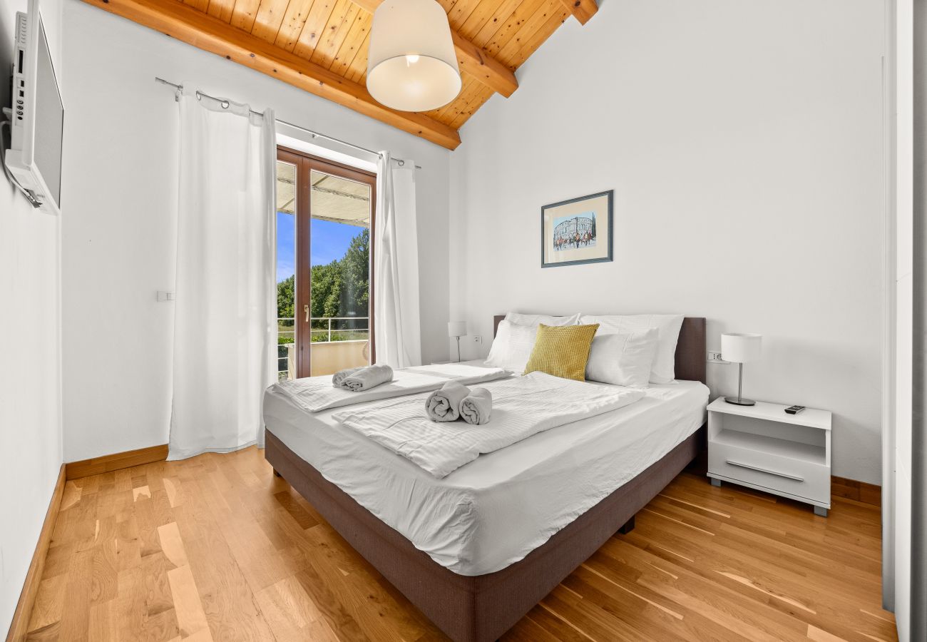 Villa in Štokovci - Villa Dora in Central Istria kids friendly with private pool and playground for 10 persons