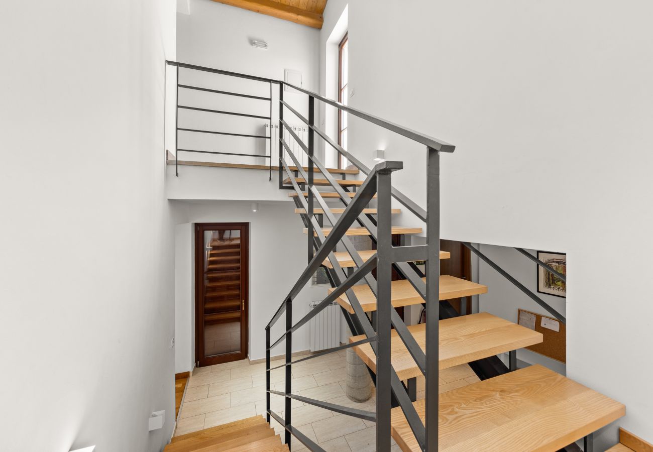 Villa in Štokovci - Villa Dora in Central Istria kids friendly with private pool and playground for 10 persons