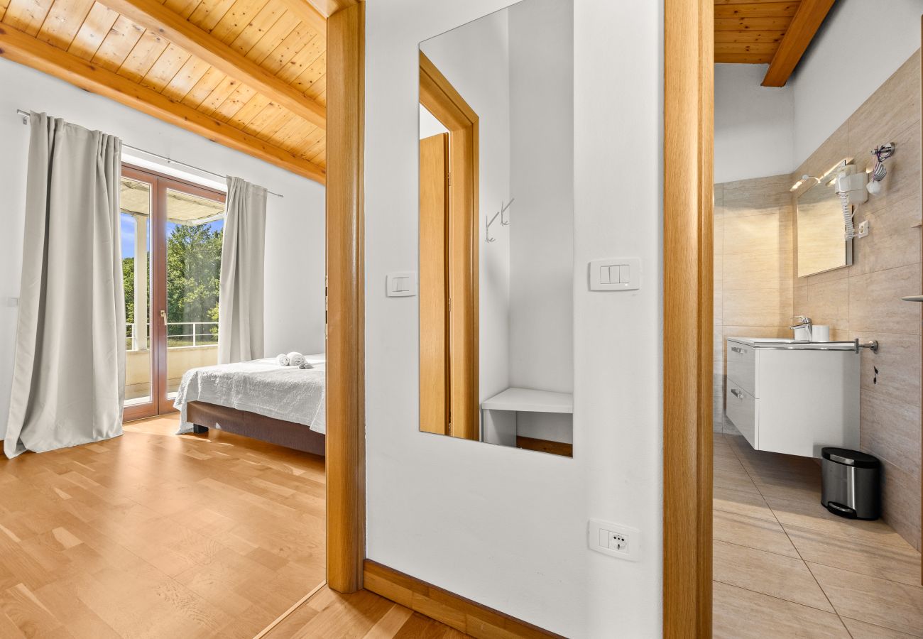 Villa in Štokovci - Villa Dora in Central Istria kids friendly with private pool and playground for 10 persons