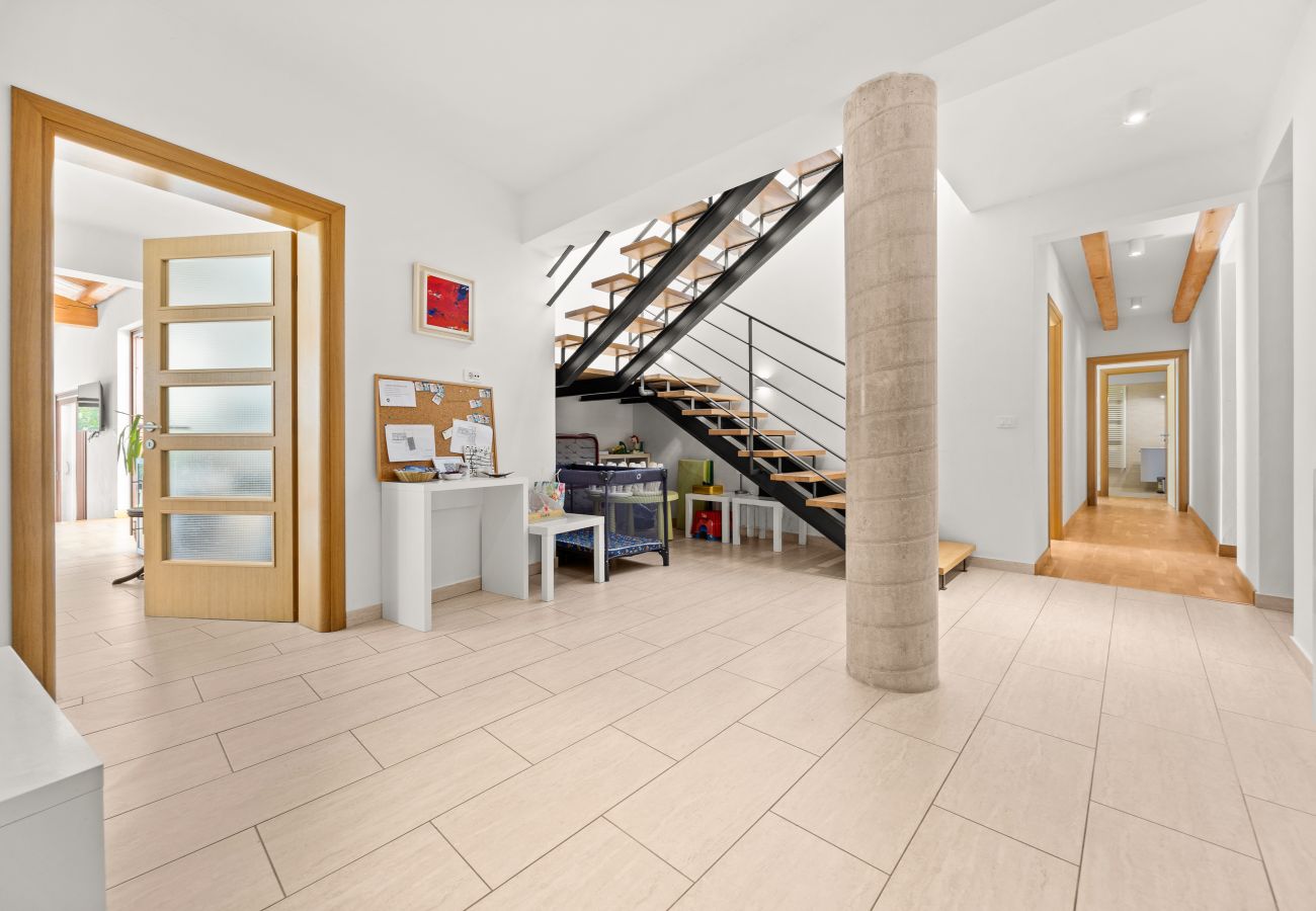Villa in Štokovci - Villa Dora in Central Istria kids friendly with private pool and playground for 10 persons