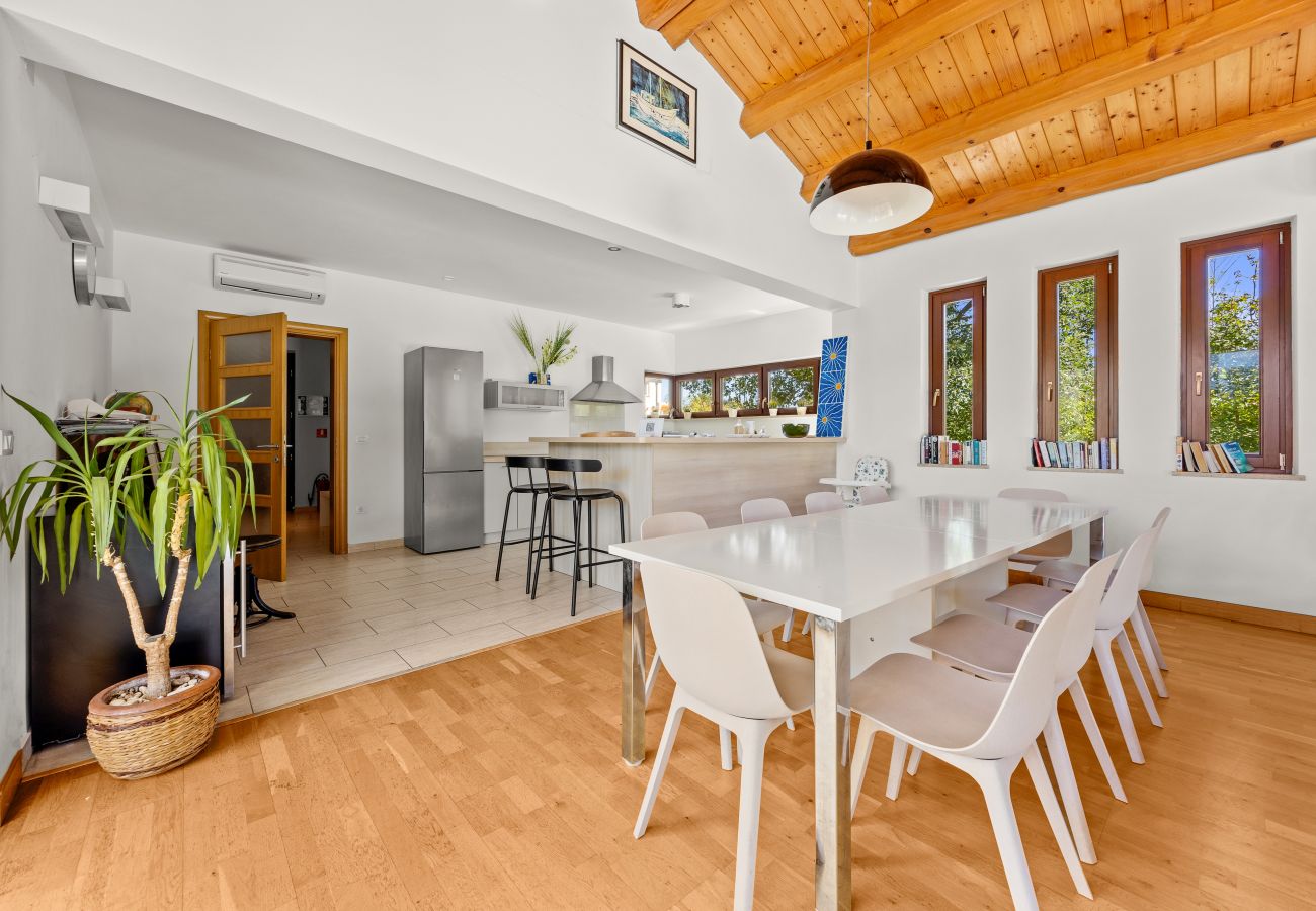 Villa in Štokovci - Villa Dora in Central Istria kids friendly with private pool and playground for 10 persons