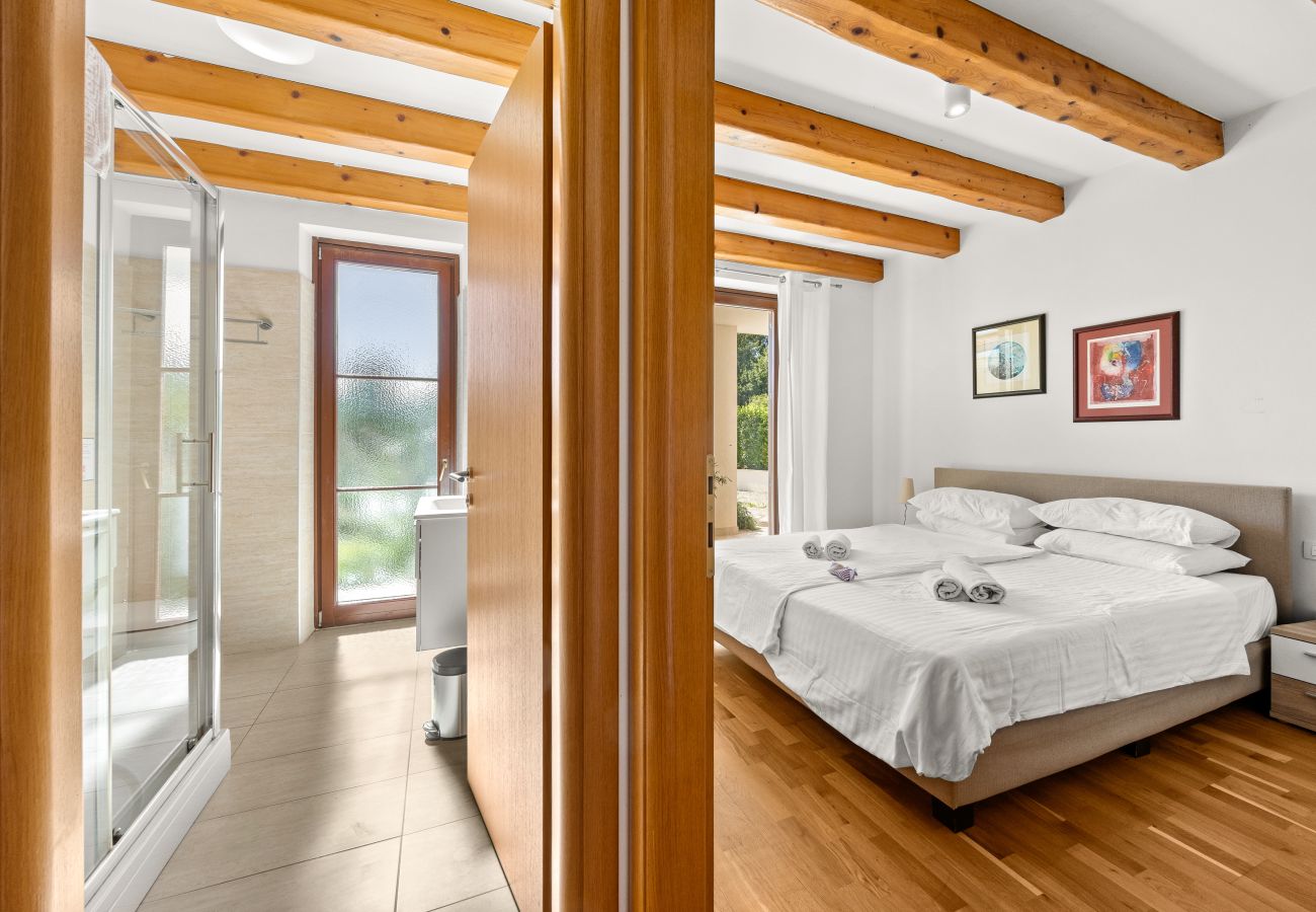 Villa in Štokovci - Villa Dora in Central Istria kids friendly with private pool and playground for 10 persons