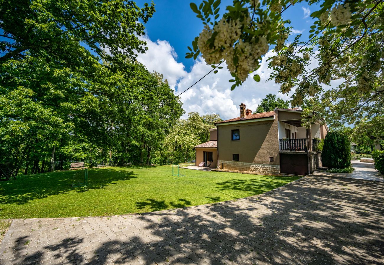 Villa in Svetvincenat - Villa Ferlini in Central Istria with private 10000 m2 garden, wellness & family activities on plot