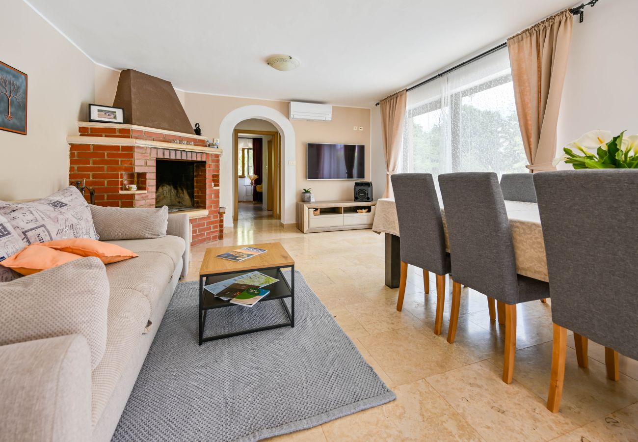 Villa in Svetvincenat - Villa Ferlini in Central Istria with private 10000 m2 garden, wellness & family activities on plot