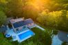 Villa in Svetvincenat - Villa Ferlini in Central Istria with private 10000 m2 garden, wellness & family activities on plot