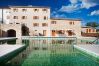 Villa in Grožnjan - Villa Poropati in Central Istria for up to 14 people with large garden & 81 m2 pool Villa in Grožnjan - Villa Poropati in Central Istria for up to 14 people with large garden & 81 m2 pool
