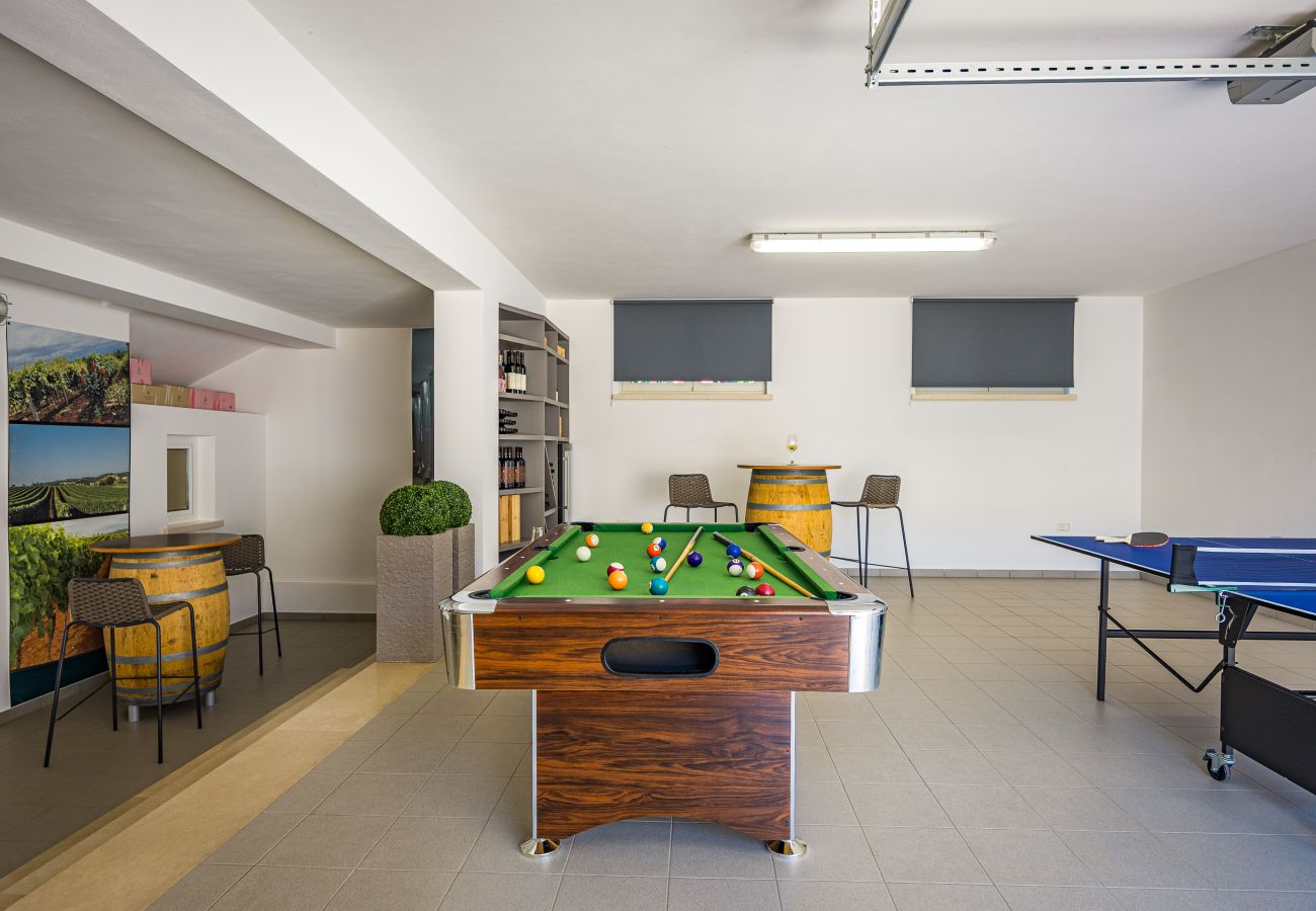 Villa in Krancici - Villa Silvia near Poreč for 10 people with infinity pool and large playground