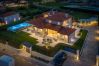 Villa in Krancici - Villa Silvia near Poreč for 10 people with infinity pool and large playground