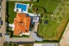 Villa in Krancici - Villa Silvia near Poreč for 10 people with infinity pool and large playground