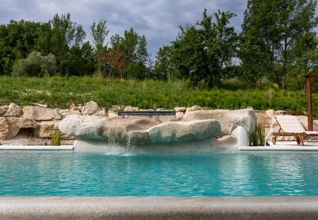 Villa in Žudetici - Villa Blazeni Miroslav Bulesic in Central Istria for 8 people with private heated pool and sauna Villa in Žudetici - Villa Blazeni Miroslav Bulesic in Central Istria for 8 people with private heated pool and sauna