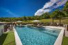 Villa in Žudetici - Villa Blazeni Miroslav Bulesic in Central Istria for 8 people with private heated pool and sauna
