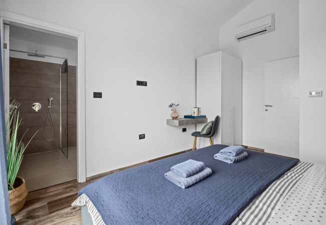 Villa in Krnica - Villa Kali near Pula for 8 people with fitness & sea view - pet friendly Villa in Krnica - Villa Kali near Pula for 8 people with fitness & sea view - pet friendly