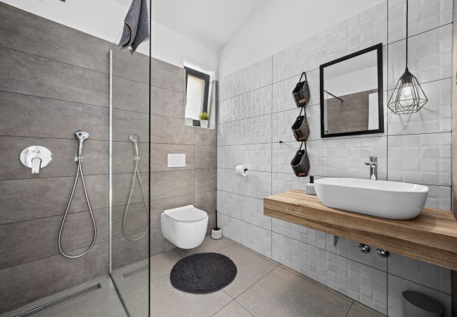 Villa in Krnica - Villa Kali near Pula for 8 people with fitness & sea view - pet friendly Villa in Krnica - Villa Kali near Pula for 8 people with fitness & sea view - pet friendly