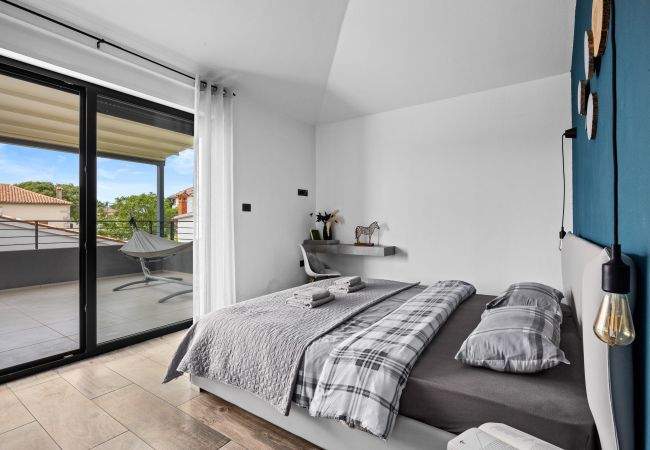 Villa in Krnica - Villa Kali near Pula for 8 people with fitness & sea view - pet friendly Villa in Krnica - Villa Kali near Pula for 8 people with fitness & sea view - pet friendly