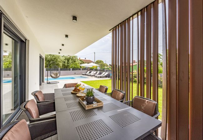 Villa in Krnica - Villa Kali near Pula for 8 people with fitness & sea view - pet friendly Villa in Krnica - Villa Kali near Pula for 8 people with fitness & sea view - pet friendly