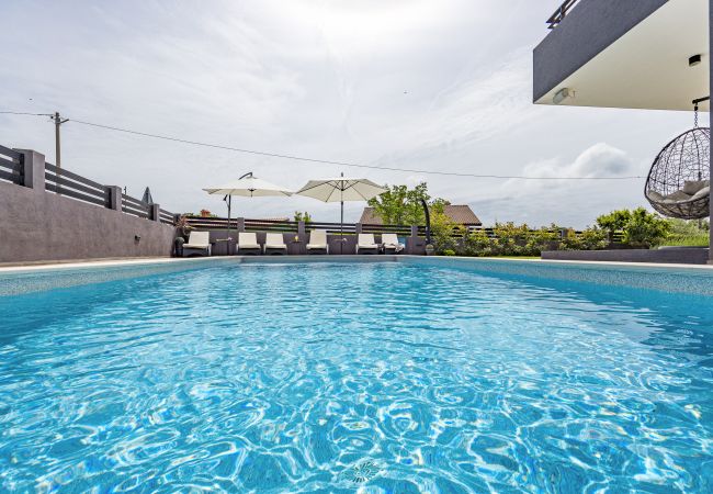 Villa in Krnica - Villa Kali near Pula for 8 people with fitness & sea view - pet friendly Villa in Krnica - Villa Kali near Pula for 8 people with fitness & sea view - pet friendly