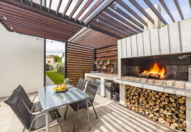 Villa in Krnica - Villa Kali near Pula for 8 people with fitness & sea view - pet friendly Villa in Krnica - Villa Kali near Pula for 8 people with fitness & sea view - pet friendly