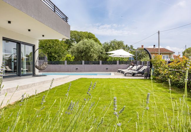 Villa in Krnica - Villa Kali near Pula for 8 people with fitness & sea view - pet friendly Villa in Krnica - Villa Kali near Pula for 8 people with fitness & sea view - pet friendly