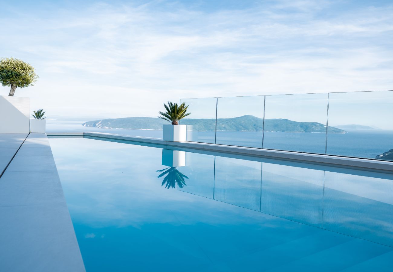 Villa in Mošcenice - Villa 3.0 near Opatija for 8 people with indoor and outdoor pool & wellness
