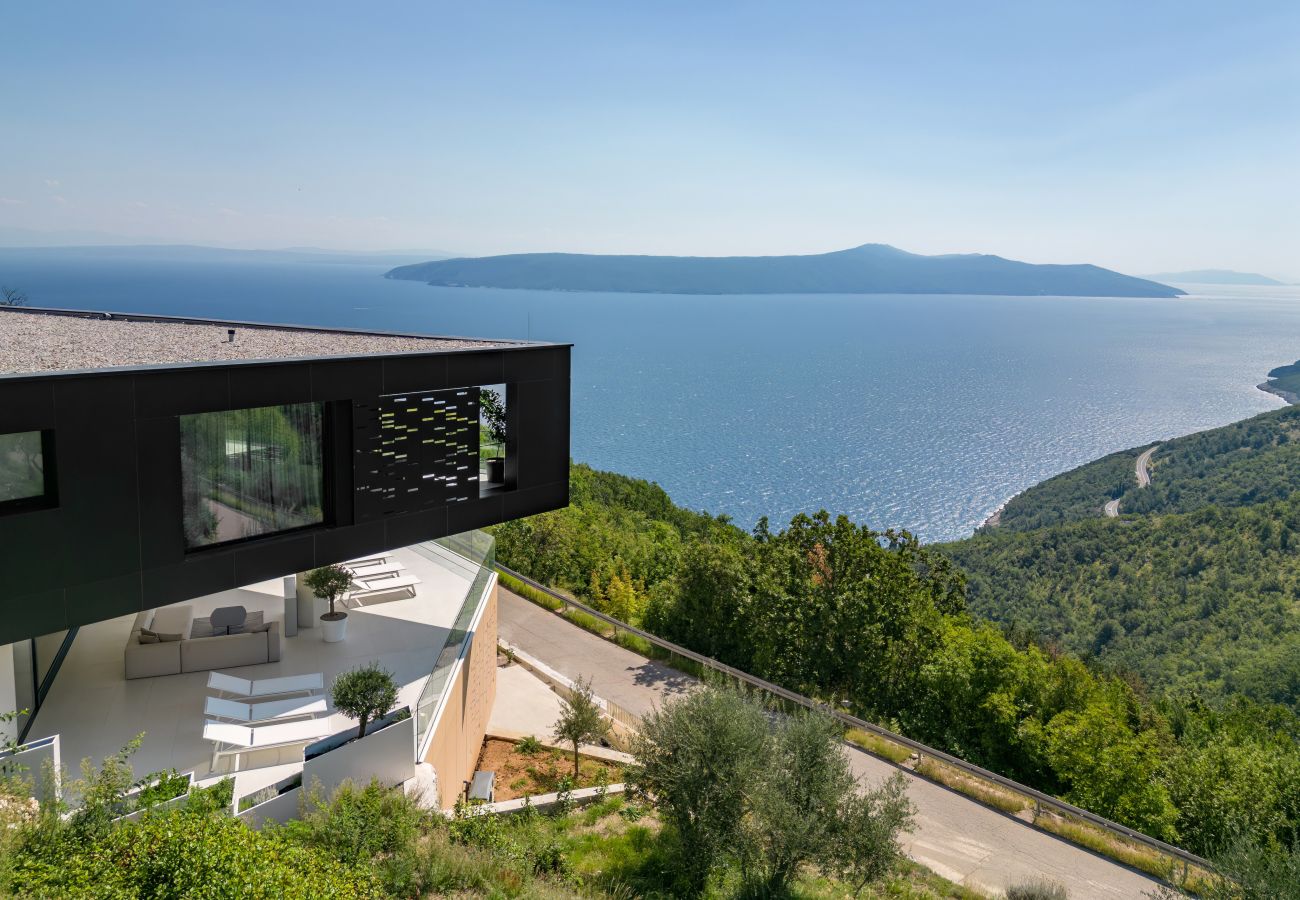 Villa in Mošcenice - Villa 3.0 near Opatija for 8 people with indoor and outdoor pool & wellness