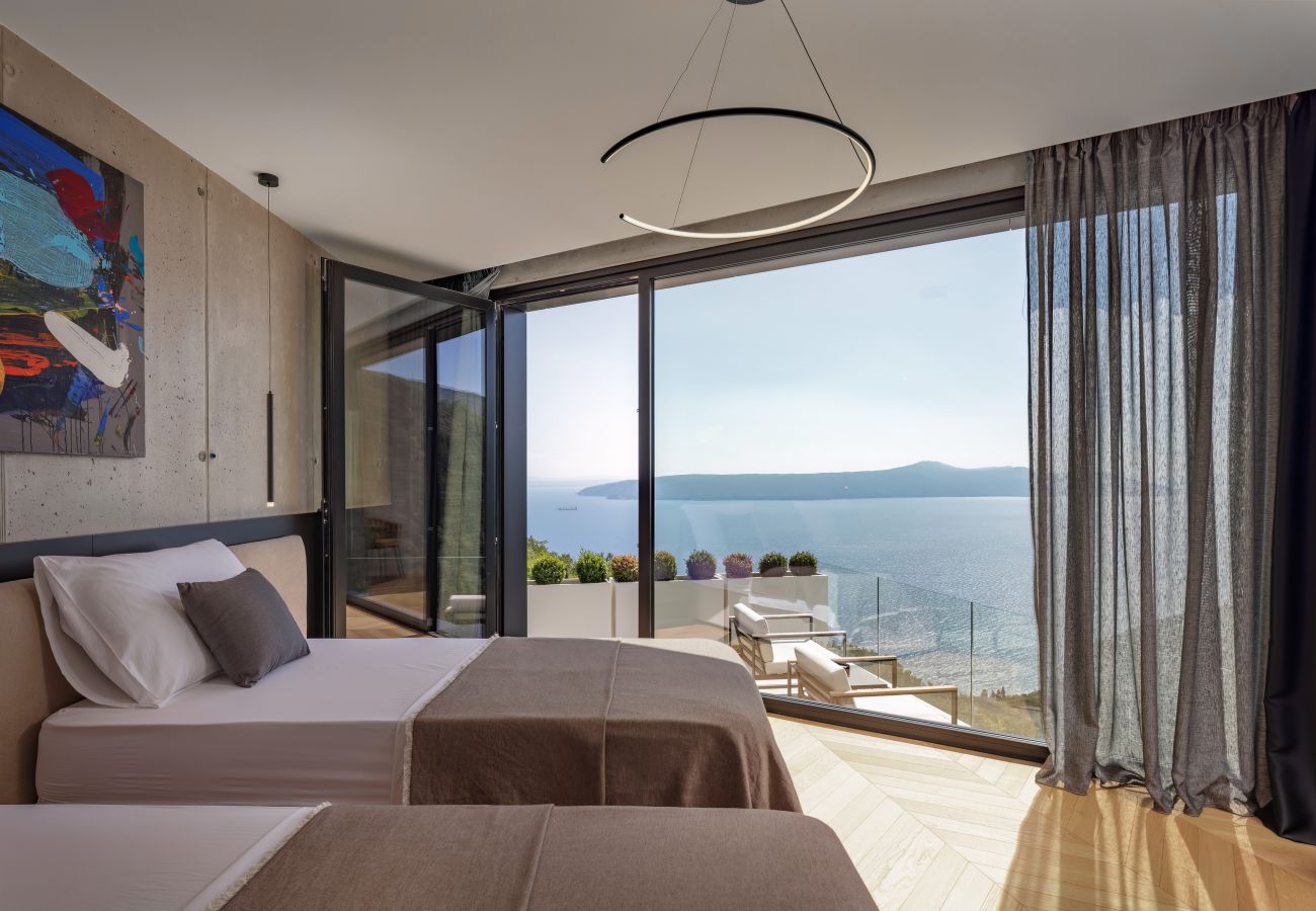 Villa in Mošcenice - Villa 3.0 near Opatija for 8 people with indoor and outdoor pool & wellness