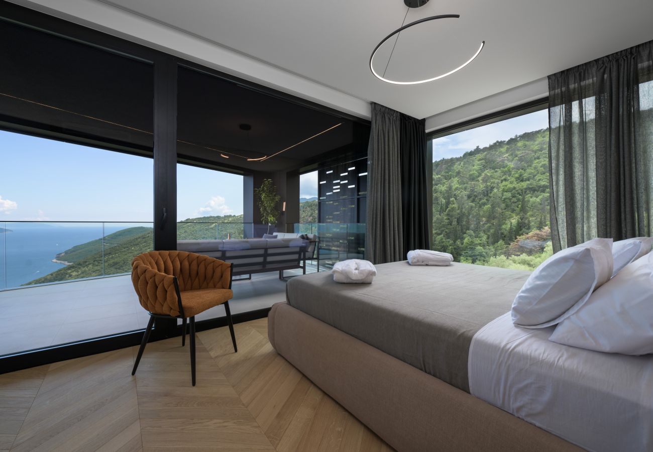 Villa in Mošcenice - Villa 3.0 near Opatija for 8 people with indoor and outdoor pool & wellness