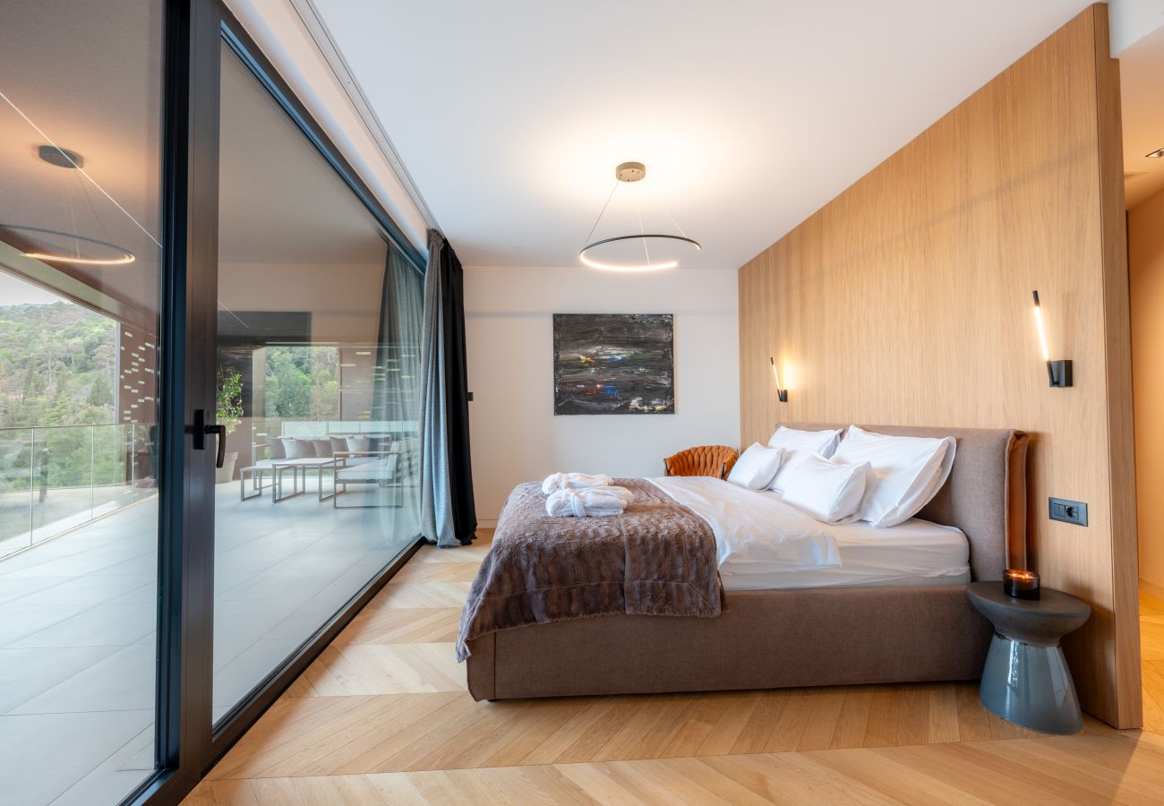 Villa in Mošcenice - Villa 3.0 near Opatija for 8 people with indoor and outdoor pool & wellness