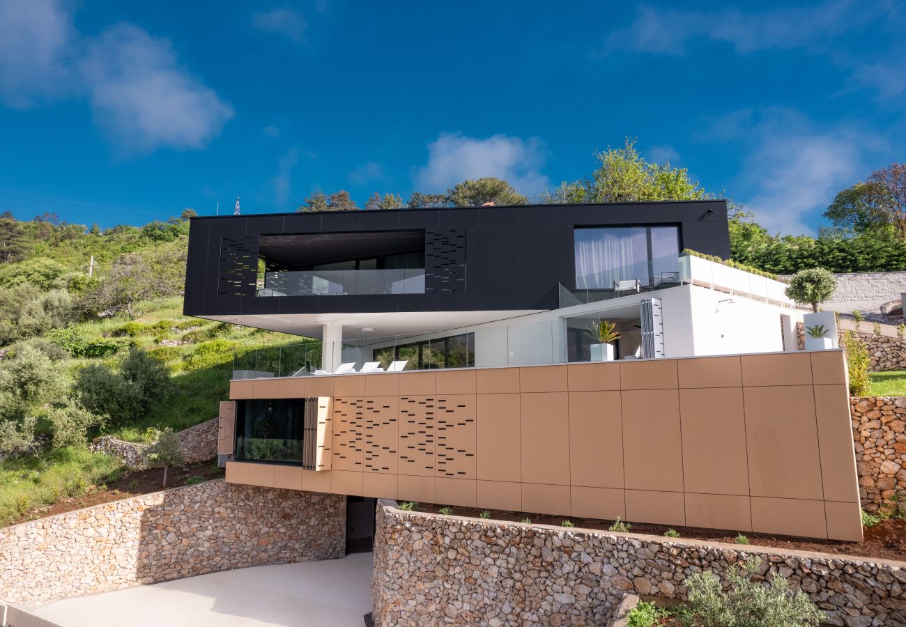 Villa in Mošcenice - Villa 3.0 near Opatija for 8 people with indoor and outdoor pool & wellness