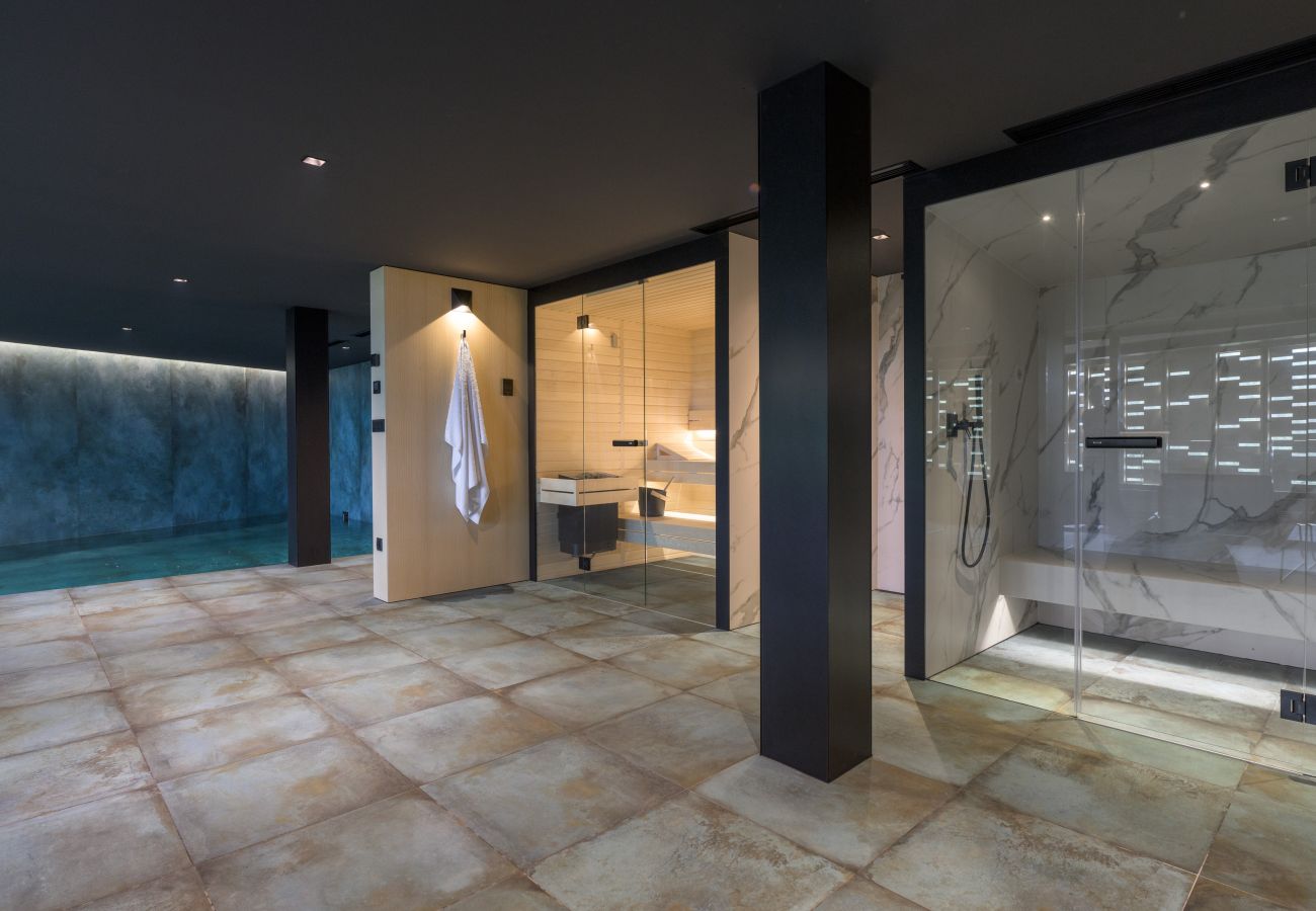 Villa in Mošcenice - Villa 3.0 near Opatija for 8 people with indoor and outdoor pool & wellness