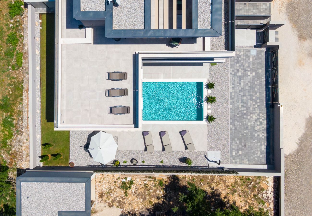Villa in Štinjan - Villa Camino for 6 people near Fažana with sea view & only 700 meters from the beach