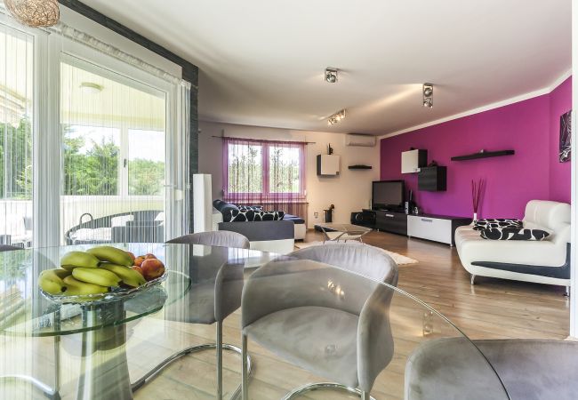 Villa in Marcana - Villa Sole Istria near Pula for 7 people with jacuzzi and children playground Villa in Marcana - Villa Sole Istria near Pula for 7 people with jacuzzi and children playground