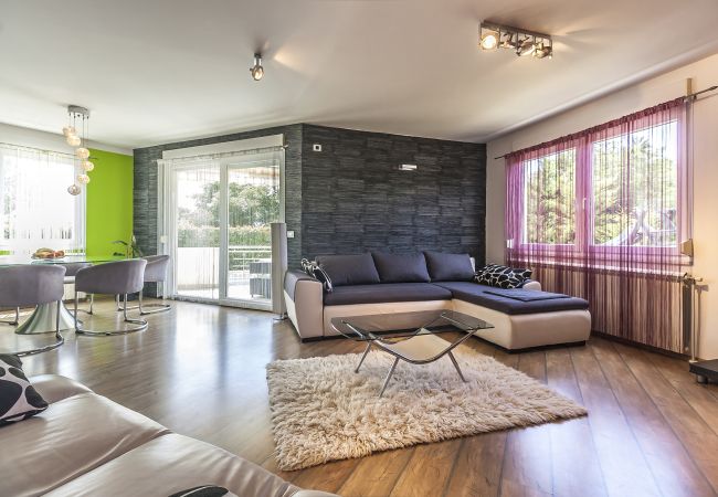 Villa in Marcana - Villa Sole Istria near Pula for 7 people with jacuzzi and children playground Villa in Marcana - Villa Sole Istria near Pula for 7 people with jacuzzi and children playground