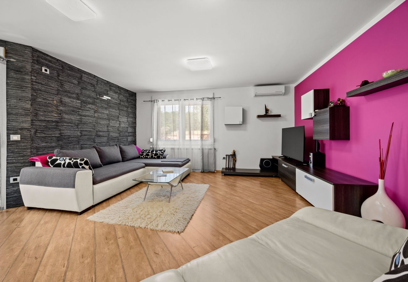 Villa in Marcana - Villa Sole Istria near Pula for 7 people with jacuzzi and children playground