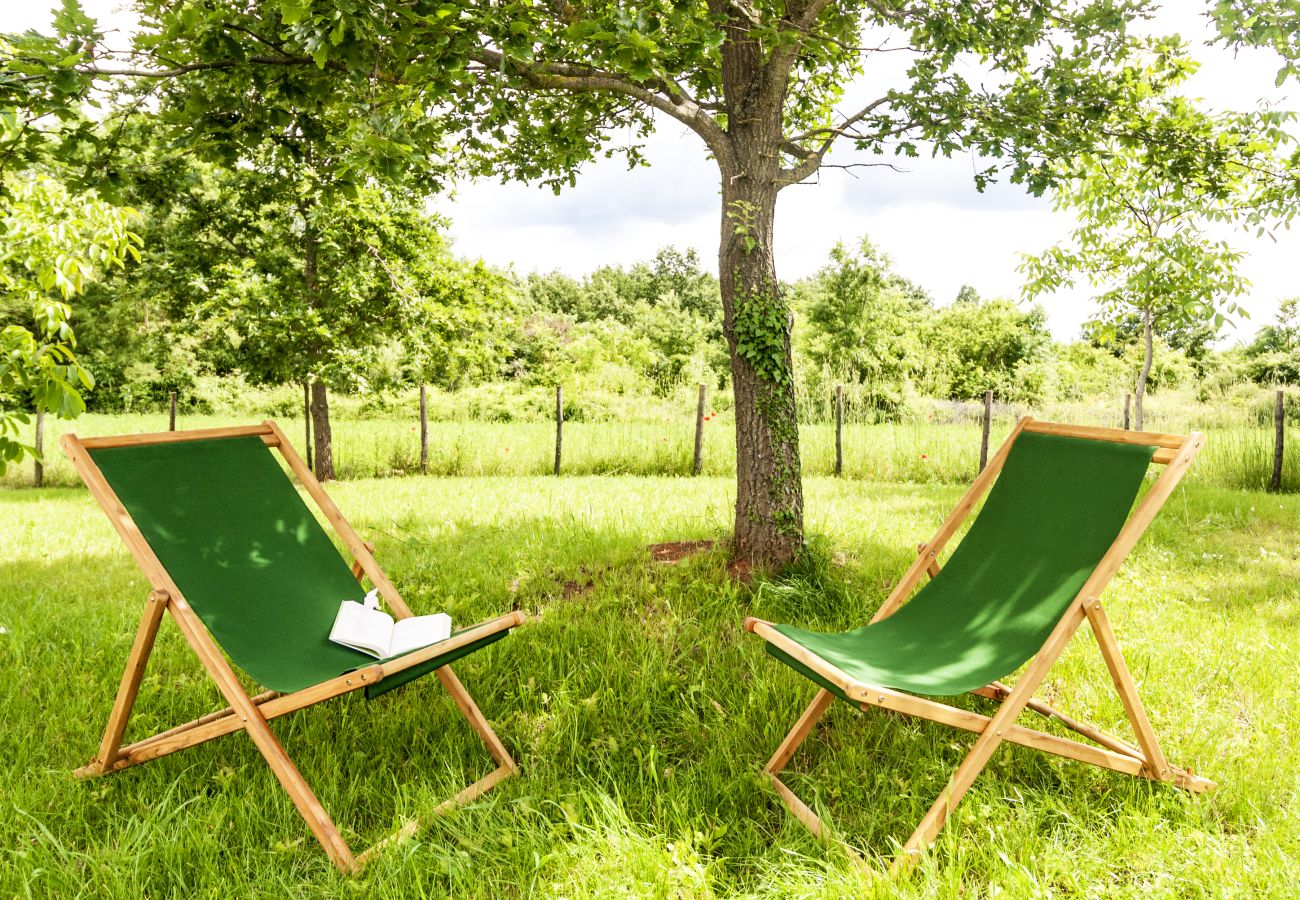 Villa in Modrušani - Villa Doda in Central Istria for 6 people with heated pool and sauna