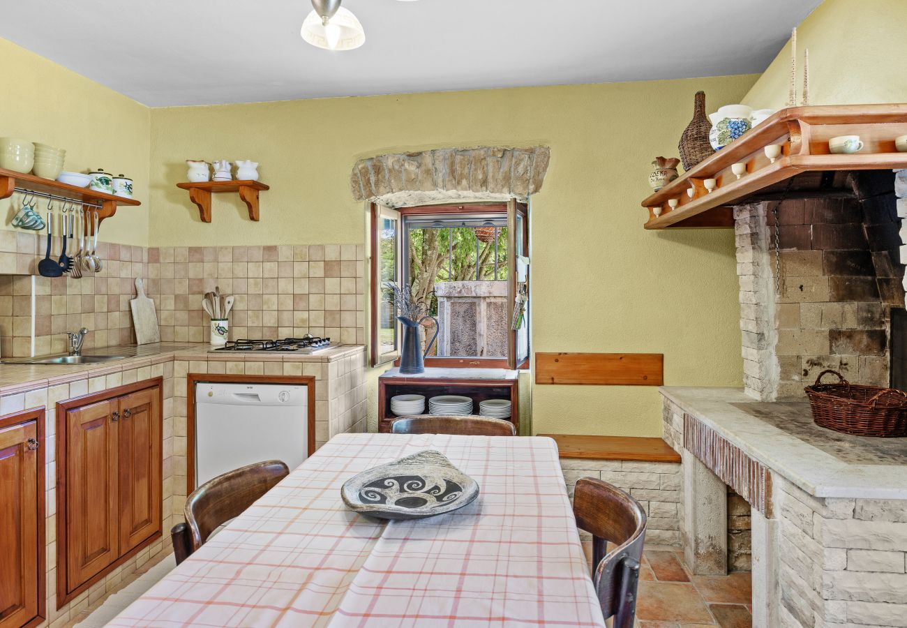 Villa in Sveti Kirin - House Edera in Central Istria for 6 people with large garden and salt - water private pool