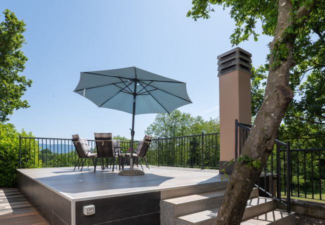 Villa in Sveta Nedelja - Villa St. Nikola for 8 + 2 near Labin - Rabac with jacuzzi & pet friendly Villa in Sveta Nedelja - Villa St. Nikola for 8 + 2 near Labin - Rabac with jacuzzi & pet friendly