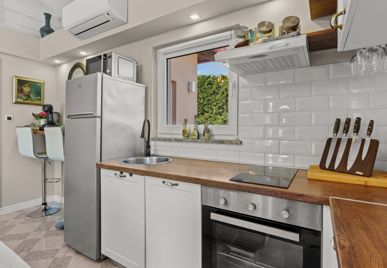 Villa in Salakovci - Villa Krasna Kuća for 5 people near Labin - Rabac with private heated pool