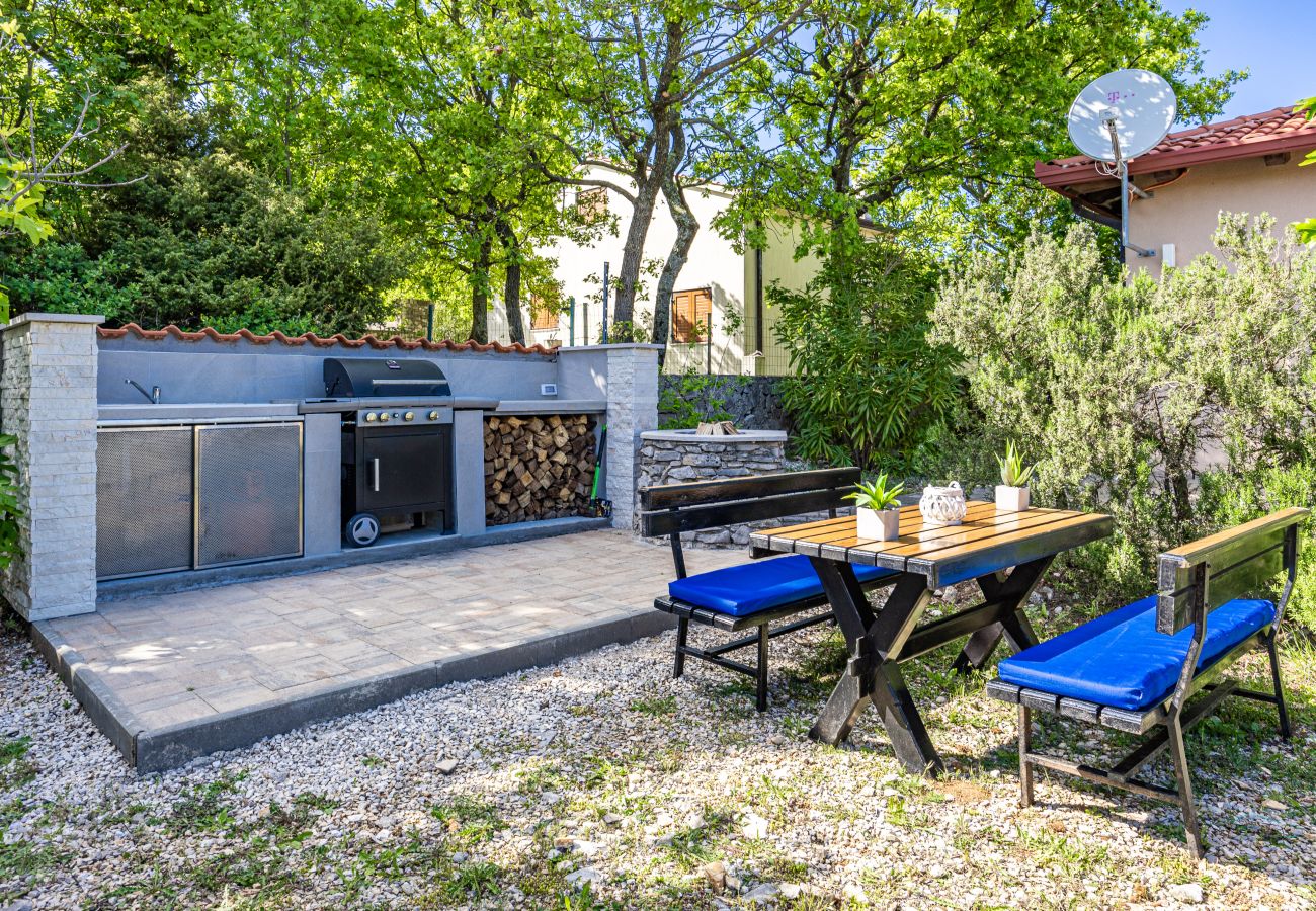 Villa in Salakovci - Villa Krasna Kuća for 5 people near Labin - Rabac with private heated pool