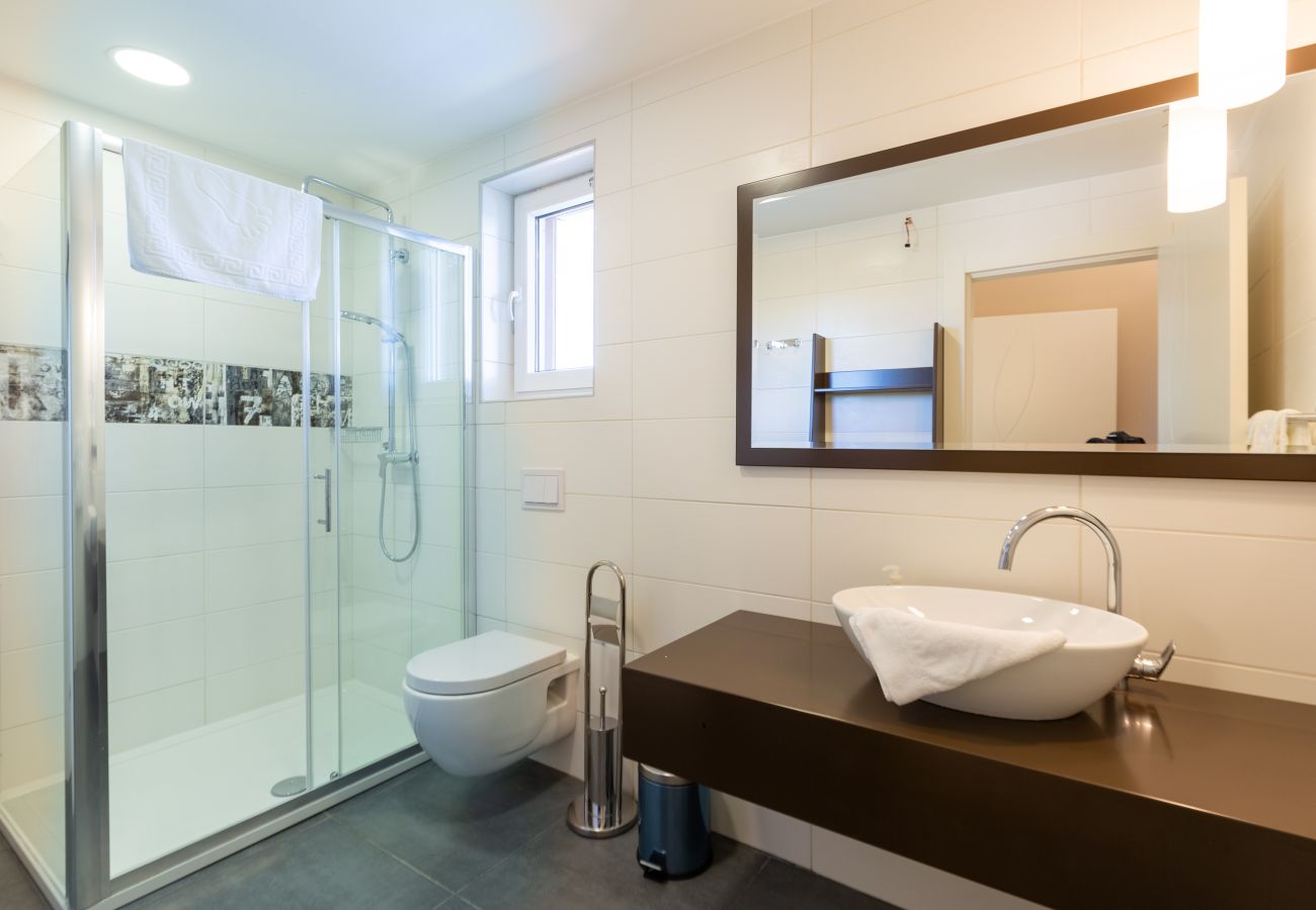 Villa in Šišan - Villa Alba Rossa near Pula for 6 people with private 50 m2 pool only 1 km from the beach